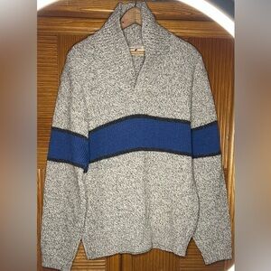 Winon Sweater Large Wool Men's  Minnesota Shawl Collar Pull Over Knits